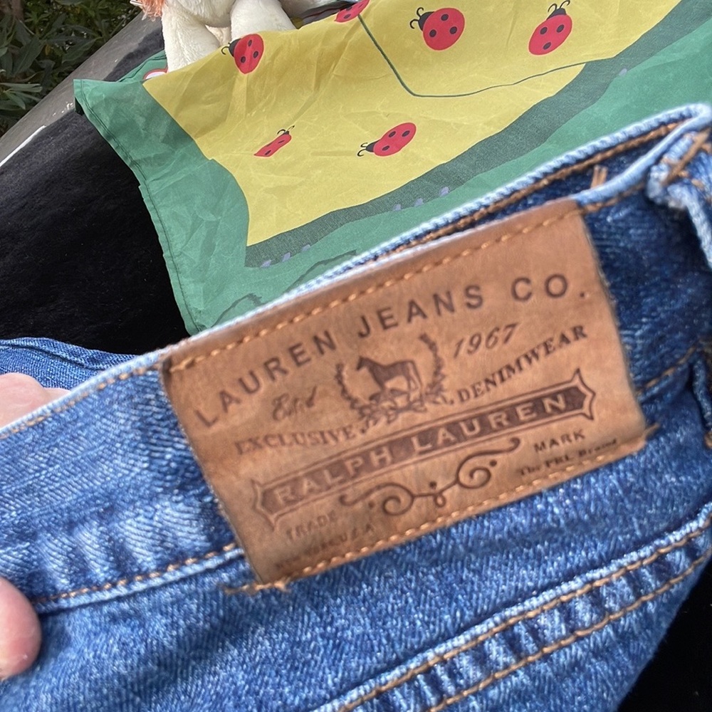 Lauren Jeans Company Ralph Lauren Classic Bootcut Denim Blue Jeans Womens 10 - Picture 15 of 16